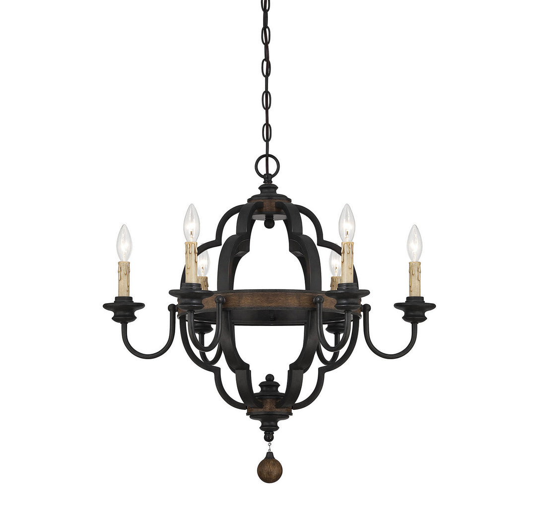 Savoy House Kelsey 1-8903-6-41 Chandelier Light - Durango
