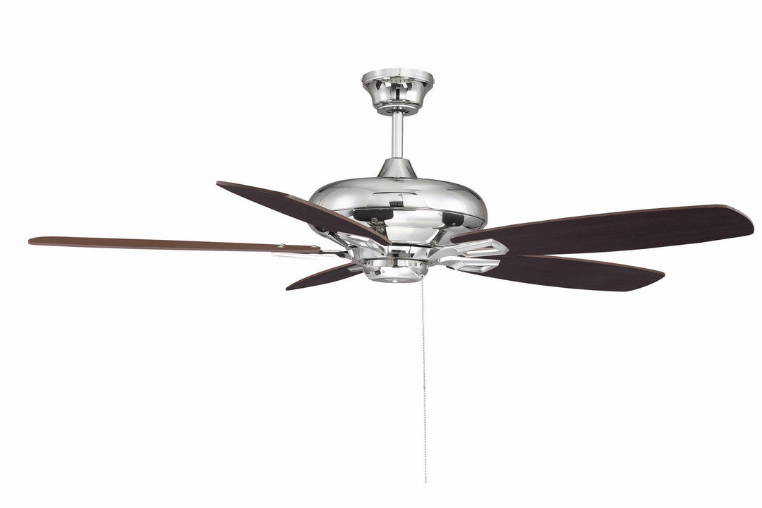 Savoy House Mystique 52-831-5RV-109 Ceiling Fan 52 - Polished Nickel, Chestnut and Teak/