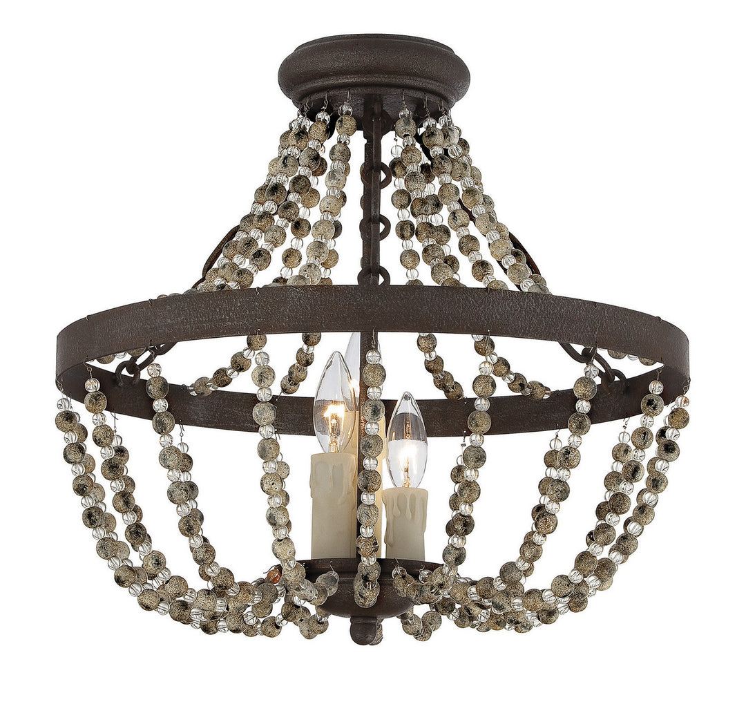 Savoy House Mallory 6-7403-3-39 Ceiling Light - Fossil Stone