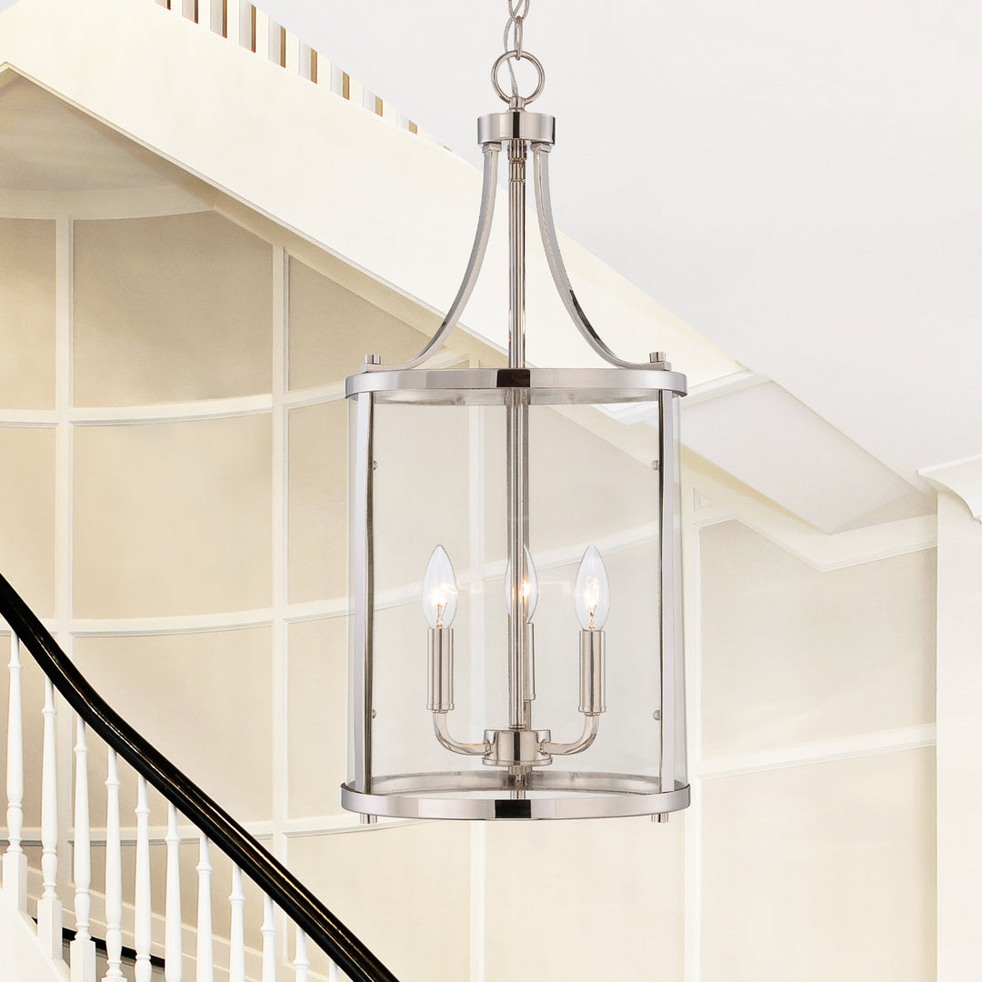 Savoy House Penrose 7-1040-3-109 Pendant Light - Polished Nickel