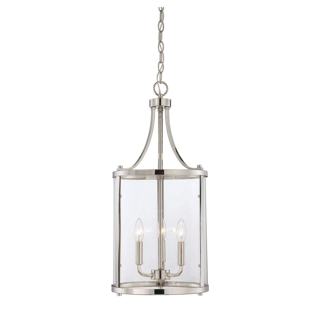 Savoy House Penrose 7-1040-3-109 Pendant Light - Polished Nickel