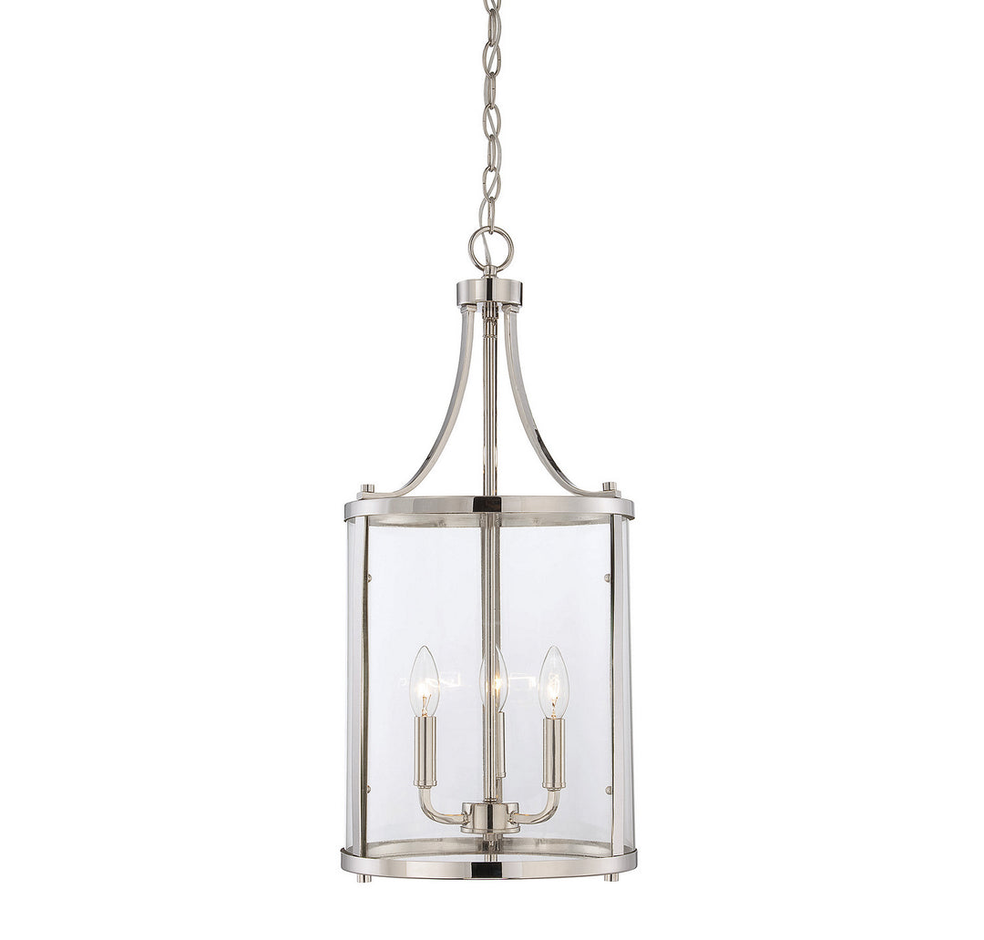 Savoy House Penrose 7-1040-3-109 Pendant Light - Polished Nickel