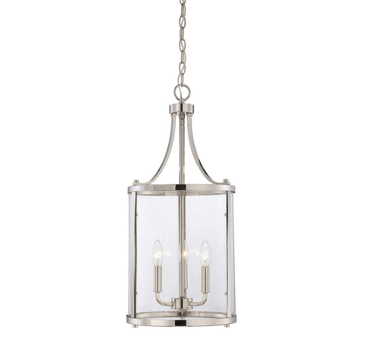 Savoy House Penrose 7-1040-3-109 Pendant Light - Polished Nickel
