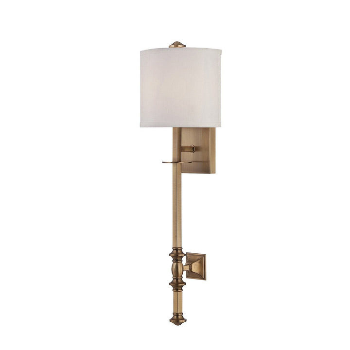 Savoy House Devon 9-7140-1-322 Wall Sconce Light - Warm Brass