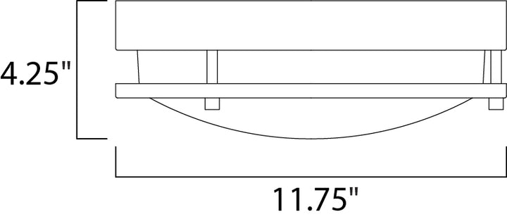 Maxim Linear LED 55546WTSN Ceiling Light - Satin Nickel