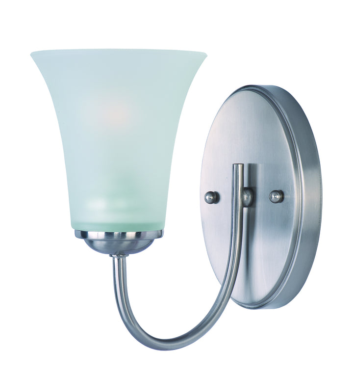 Maxim Logan 10051FTSN Wall Sconce Light - Satin Nickel