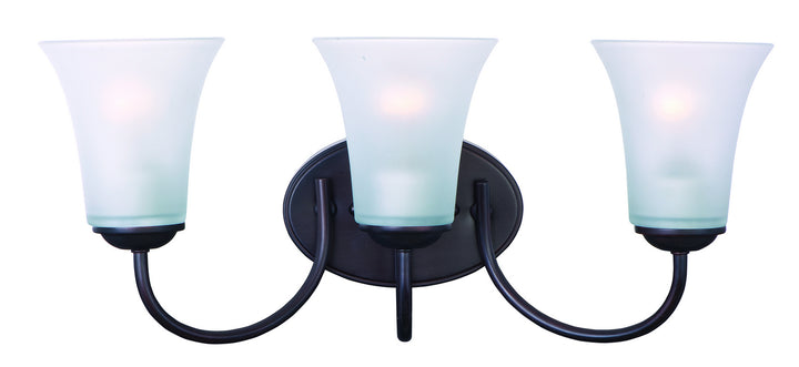 Maxim Logan 10053FTOI Bath Vanity Light 19 in. wide - Oil Rubbed Bronze