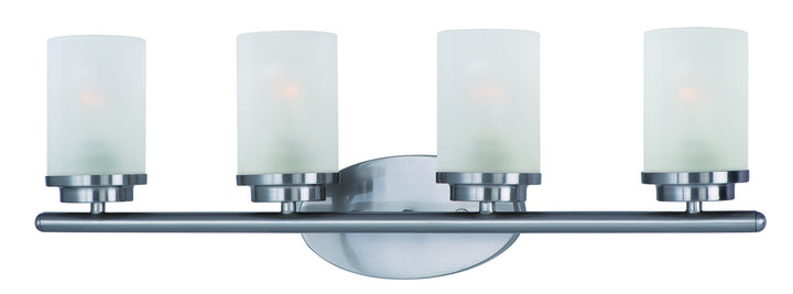 Maxim Corona 10214FTSN Bath Vanity Light 27 in. wide - Satin Nickel
