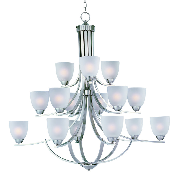 Maxim Axis 11228FTSN Chandelier Light - Satin Nickel