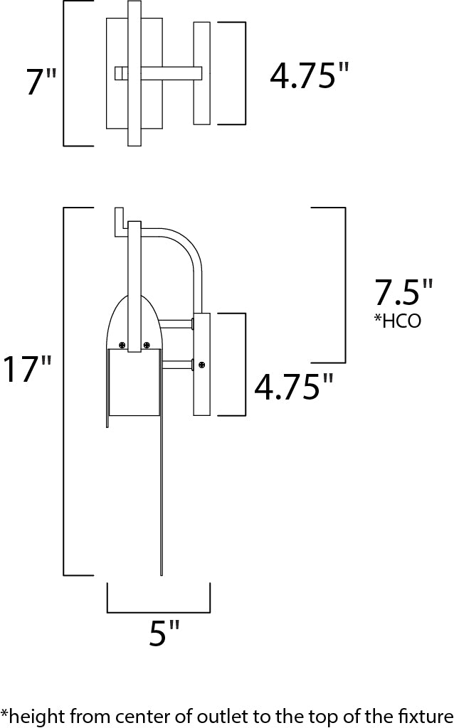 Maxim Lighting 55594RF Modern Laredo Outdoor Rustic Forge