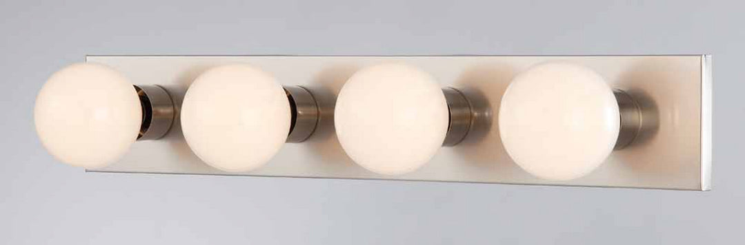 Volume Lighting V1024-33 Hollywood Utility Light Brushed Nickel