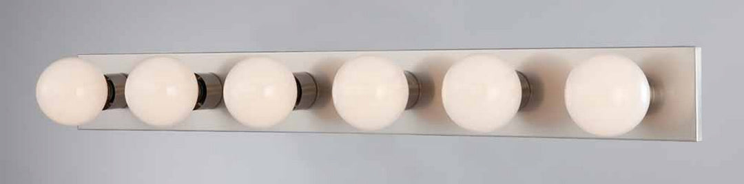 Volume Lighting V1026-33 Hollywood Utility Light Brushed Nickel
