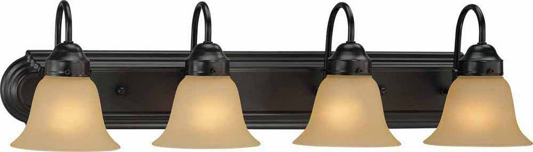 Volume Marti/ Minster/ Bernice/ Hammond V1594-79 Bath Vanity Light 30 in. wide - Antique Bronze