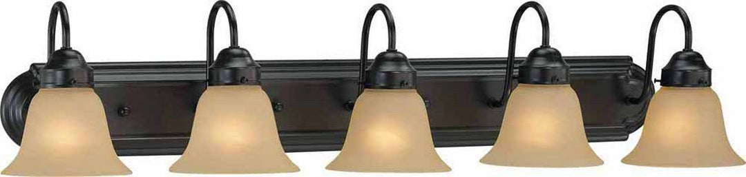 Volume Marti/ Minster/ Bernice/ Hammond V1595-79 Bath Vanity Light 38 in. wide - Antique Bronze