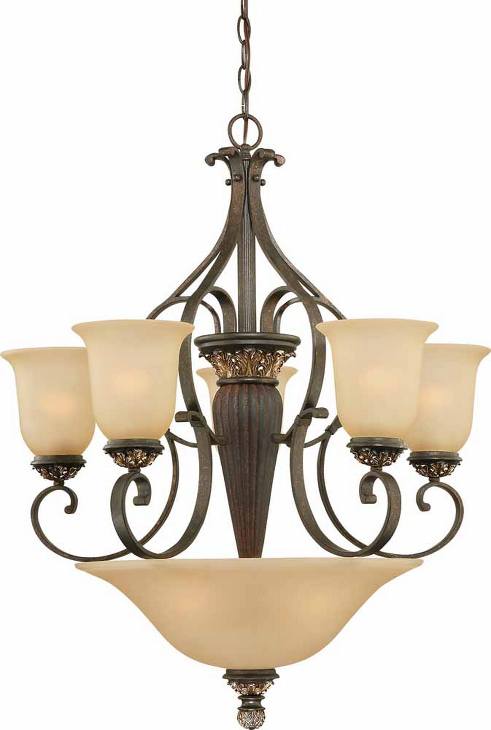 Volume Bristol V2208-82 Chandelier Light - Vintage Bronze