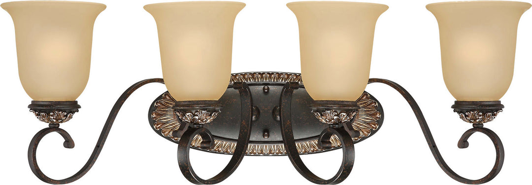 Volume Bristol V2294-82 Bath Vanity Light 35 in. wide - Vintage Bronze