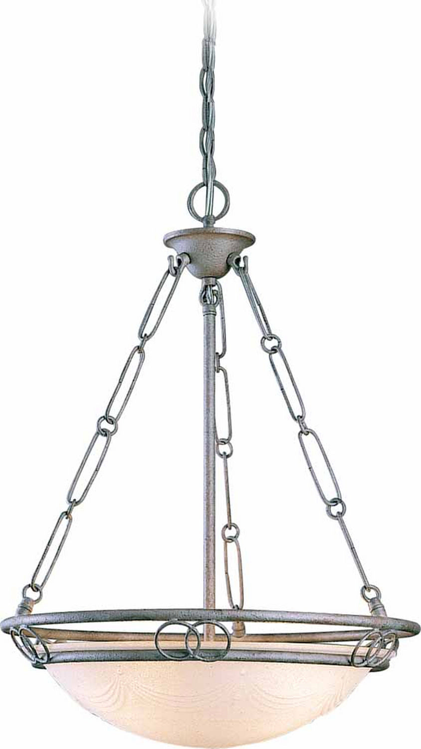 Volume Esmeralda V2683-85 Pendant Light - Platinum Rust