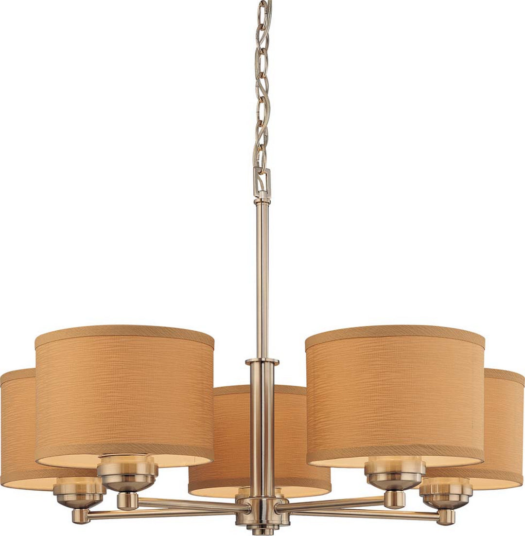 Volume Calare V4345-33 Chandelier Light - Brushed Nickel