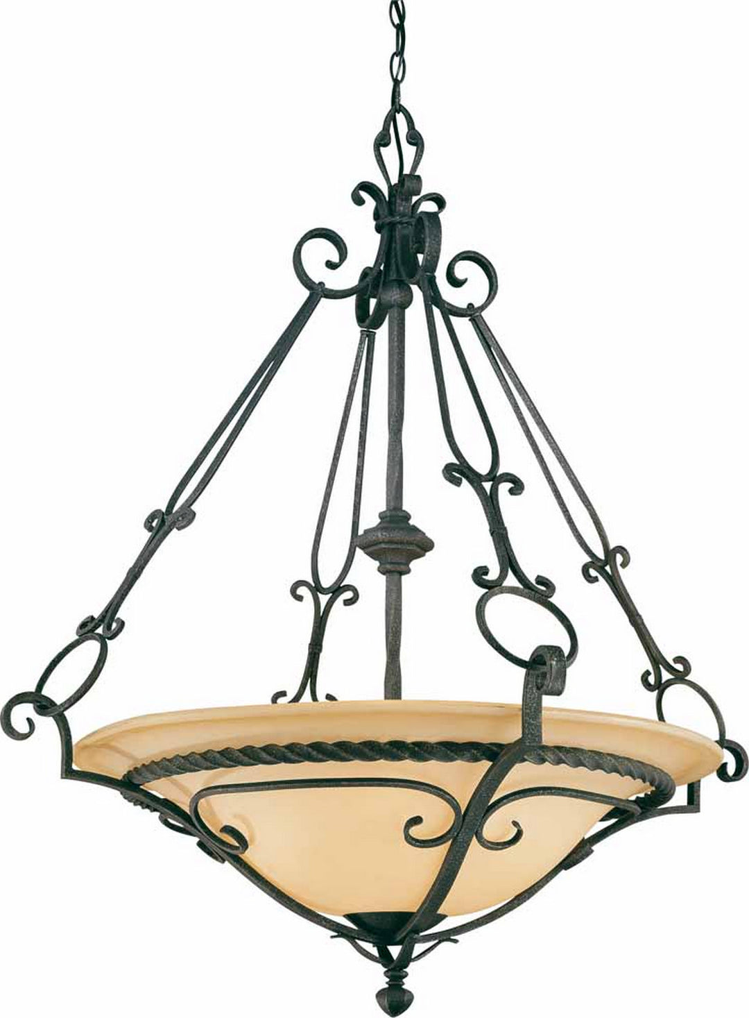 Volume Sevilla V4574-36 Pendant Light - Antique Iron