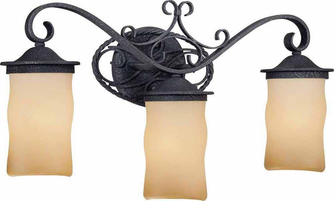 Volume Sevilla V4583-36 Bath Vanity Light - Antique Iron