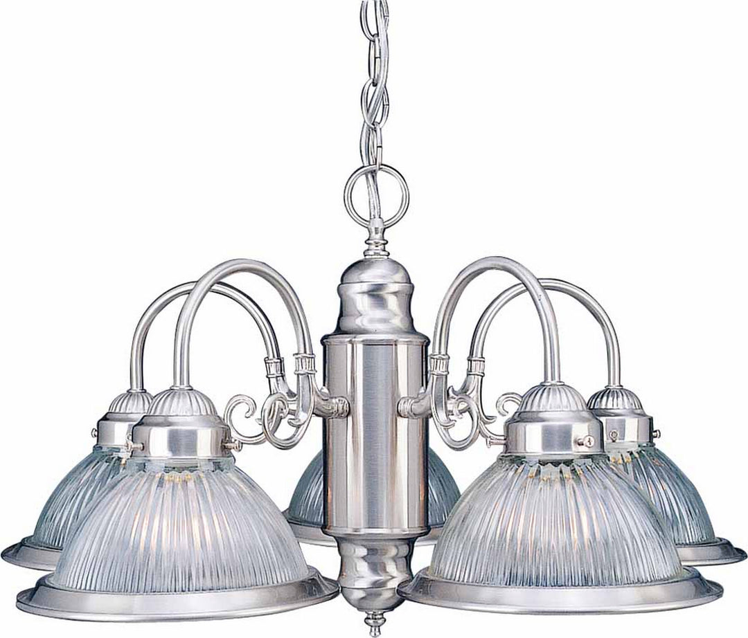 Volume Roth Brushed Nickel V4715-33 Chandelier Light - Brushed Nickel