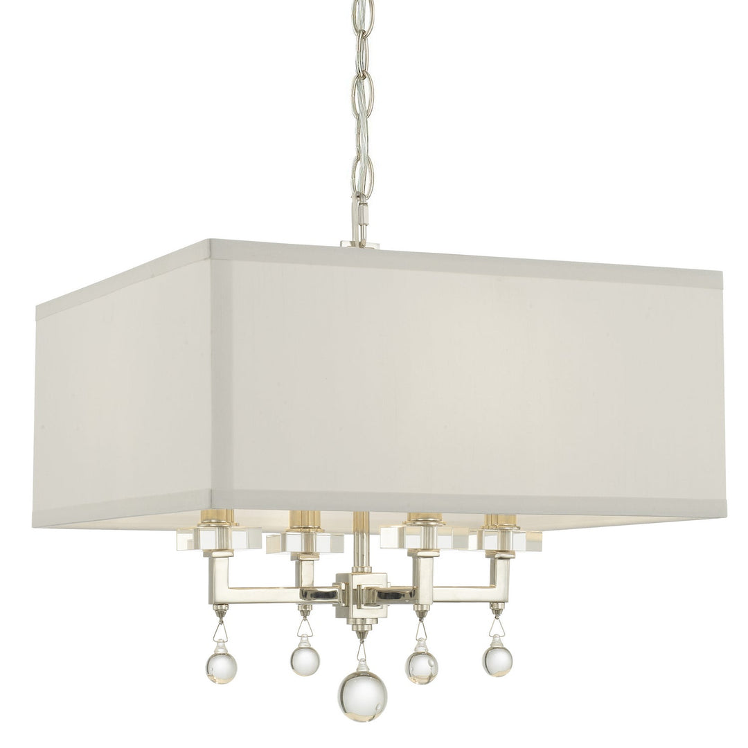 Crystorama Paxton 8105-PN Chandelier Light - Polished Nickel