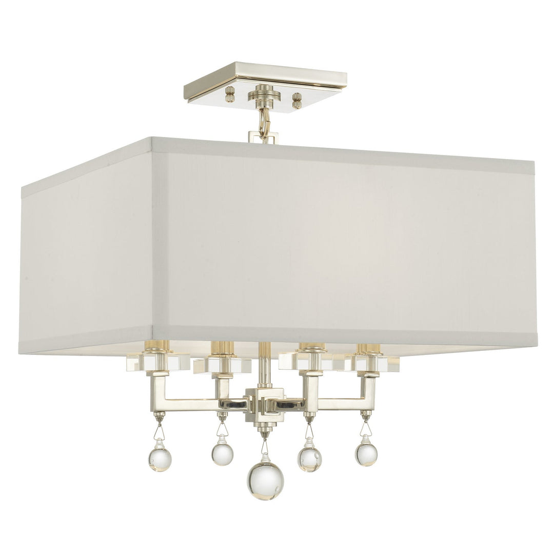 Crystorama Lighting 8105-PN_CEILING Paxton  Polished Nickel