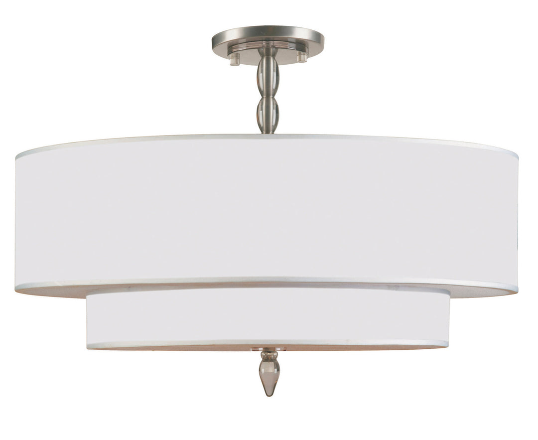 Crystorama Lighting 9507-SN_CEILING Luxo  Satin Nickel