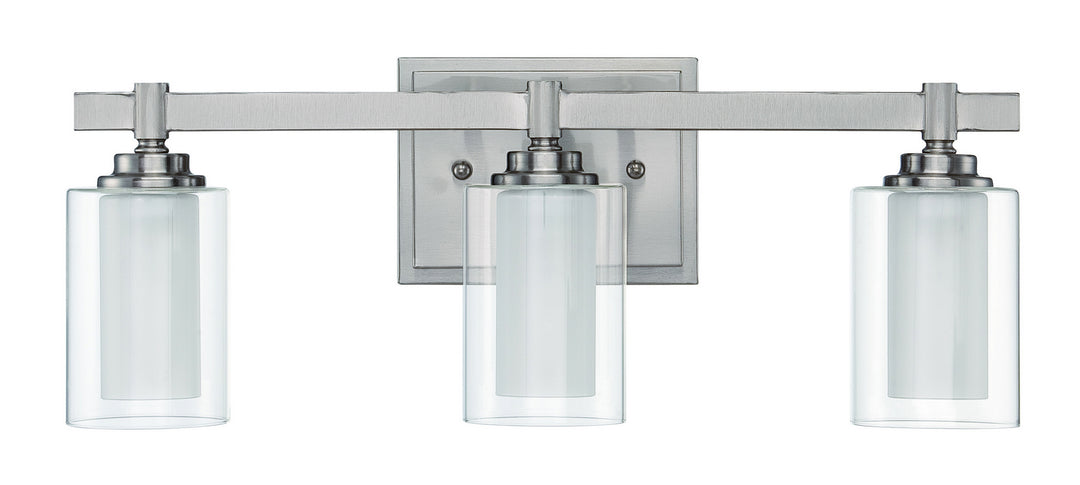 Craftmade Celeste 16720BNK3 Bath Vanity Light 20 in. wide - Brushed Polished Nickel