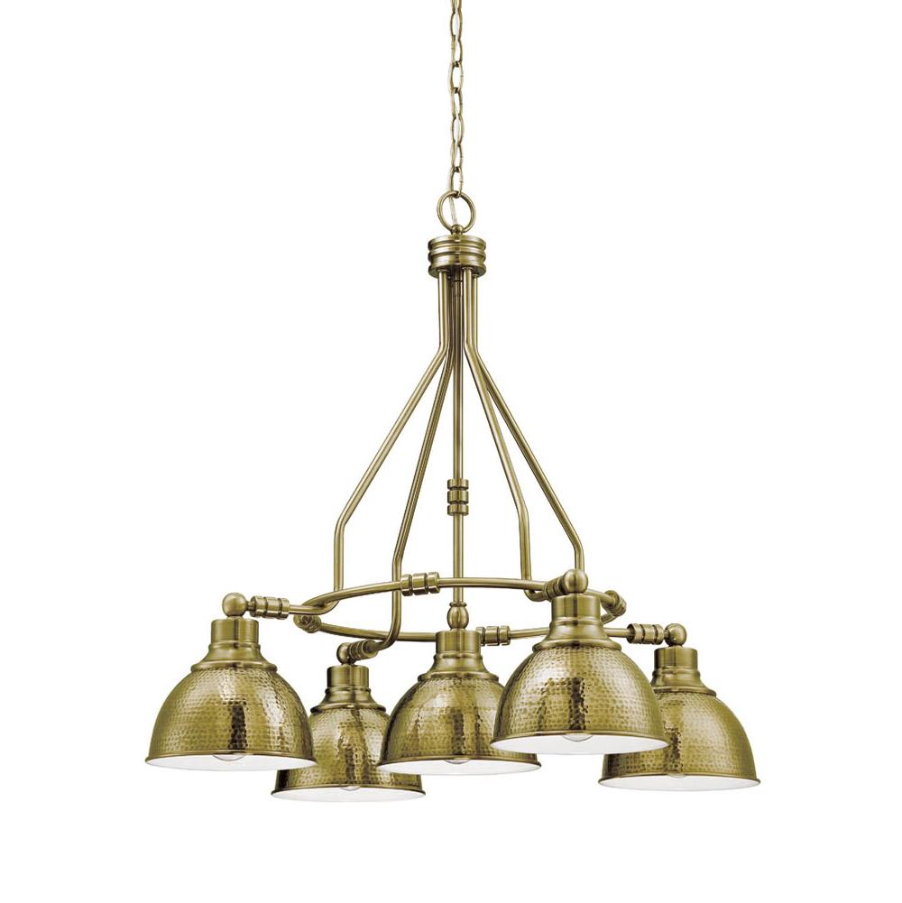 Craftmade Timarron 35925-LB Chandelier Light - Legacy Brass