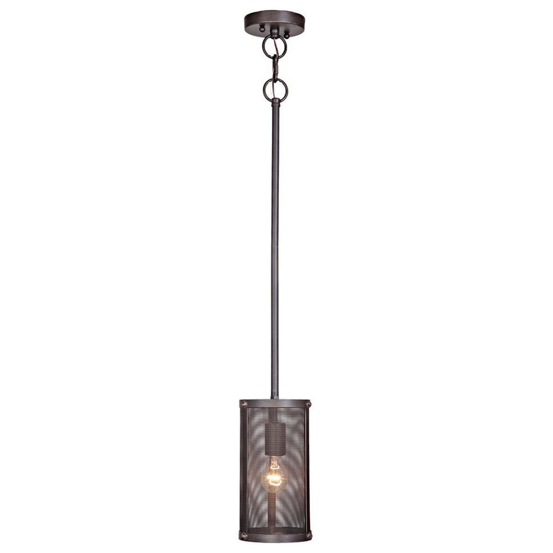 Craftmade Blacksmith 37191-MBKG Pendant Light - Matte Black Gilded