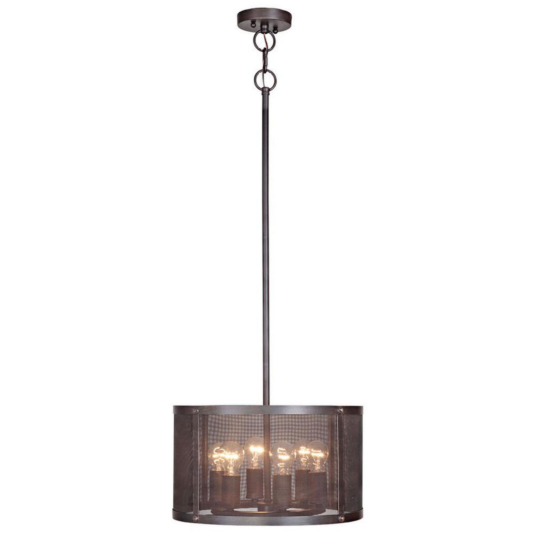 Craftmade Blacksmith 37196-MBKG Pendant Light - Matte Black Gilded