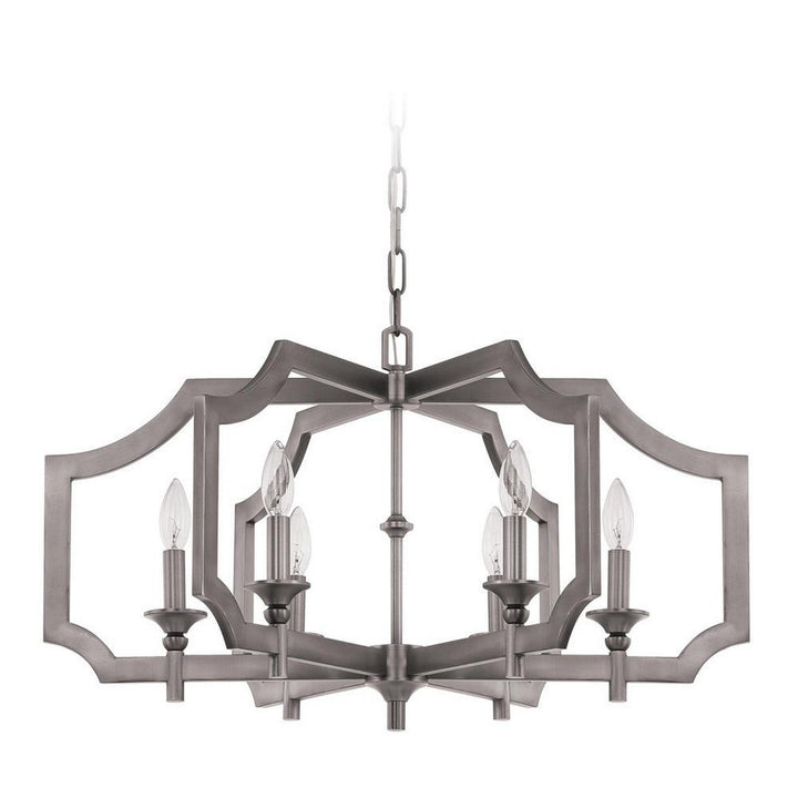 Craftmade Lisbon 37326-AN Chandelier Light - Antique Nickel