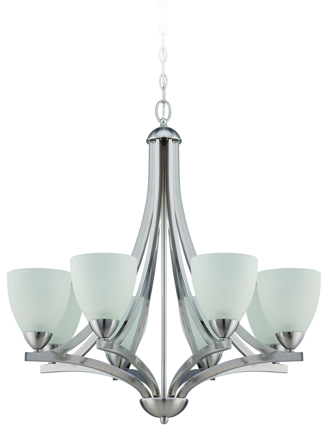 Craftmade Almeda 37728-SN Chandelier Light - Satin Nickel