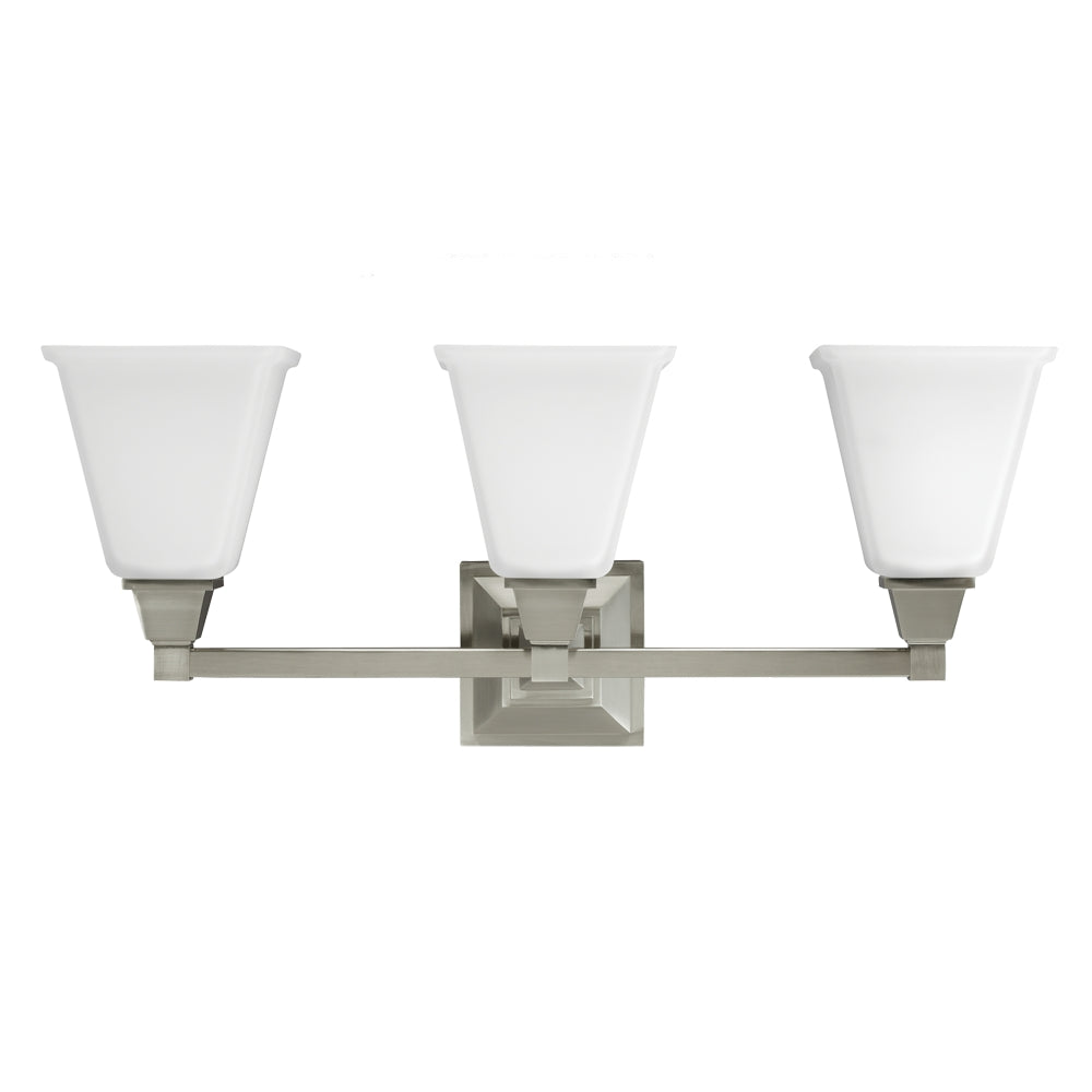 Visual Comfort Studio Denhelm 4450403-962 Bath Vanity Light 25 in. wide - Brushed Nickel, all fixtures are California Title 24 compliant.``/