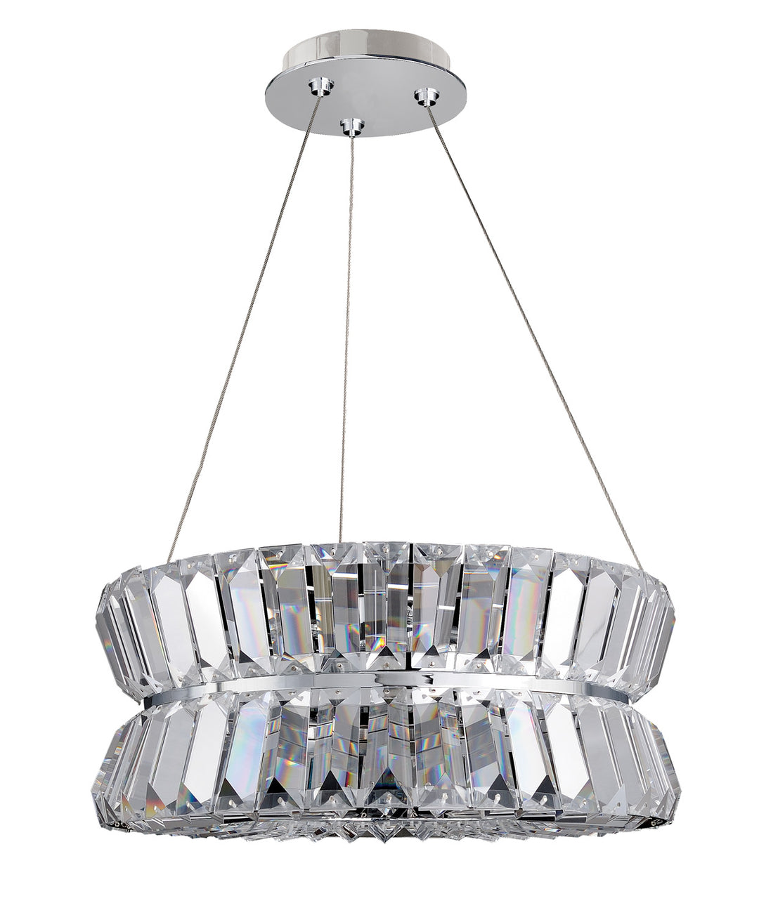 Allegri Armanno 11275-010-FR001 Pendant Light - Chrome