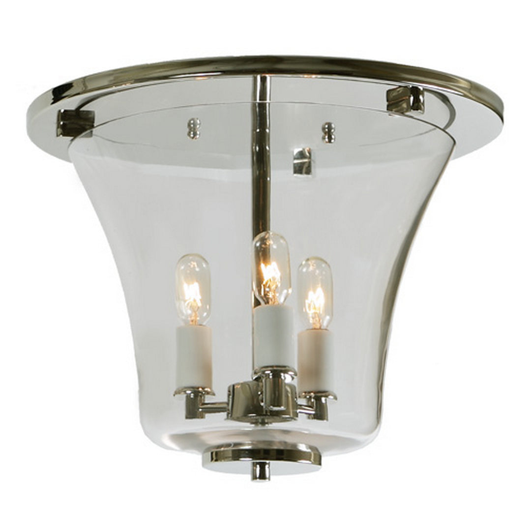 JVI Designs Greenwich 1181-15 Ceiling Light - Polished Nickel