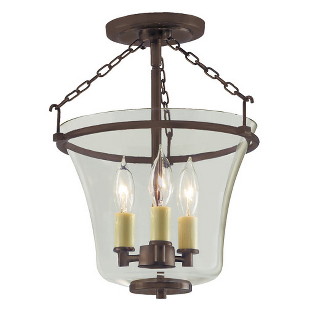 JVI Designs Greenwich 1182-08 Ceiling Light - Oil Rubbed Bronze