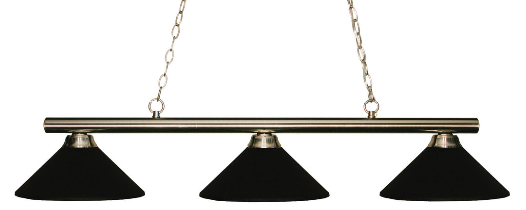 Z-Lite Sharp Shooter 155-3BN-MMB Pendant Light - Brushed Nickel