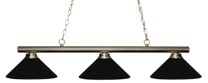 Z-Lite Sharp Shooter 155-3BN-MMB Pendant Light - Brushed Nickel