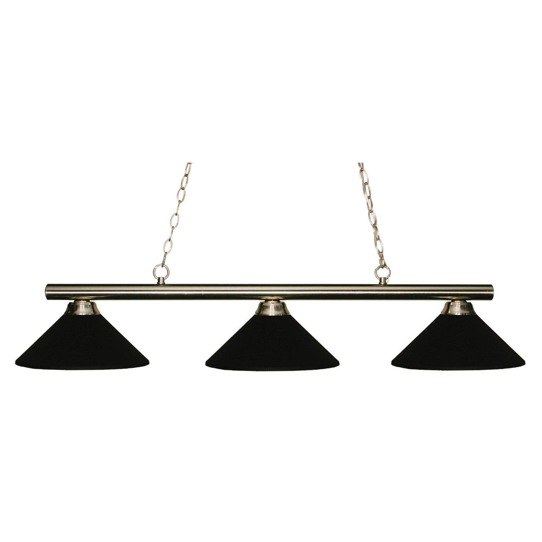 Z-Lite Sharp Shooter 155-3BN-MMB Pendant Light - Brushed Nickel