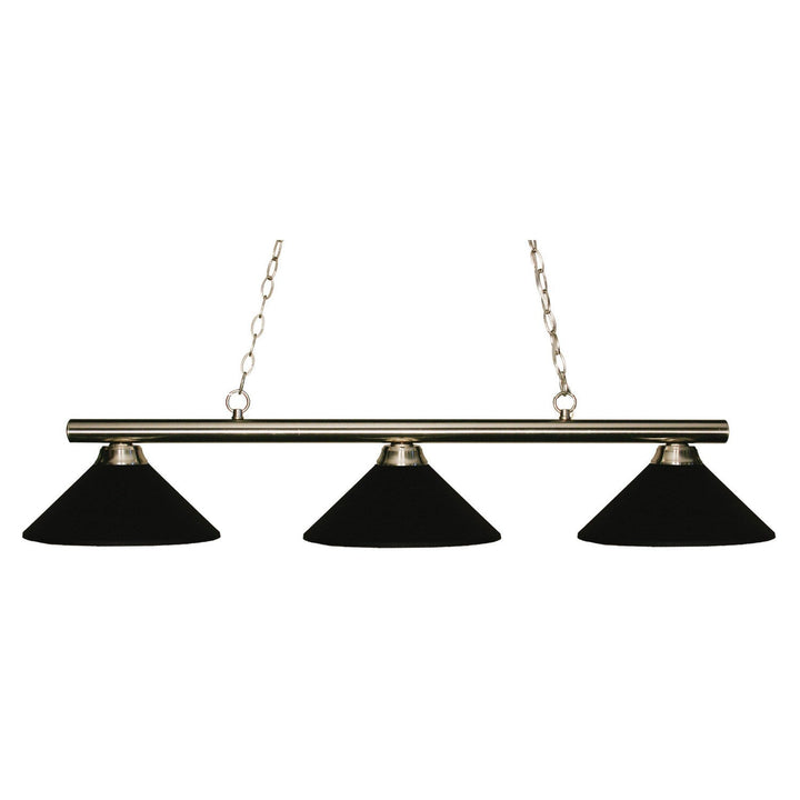 Z-Lite Sharp Shooter 155-3BN-MMB Pendant Light - Brushed Nickel