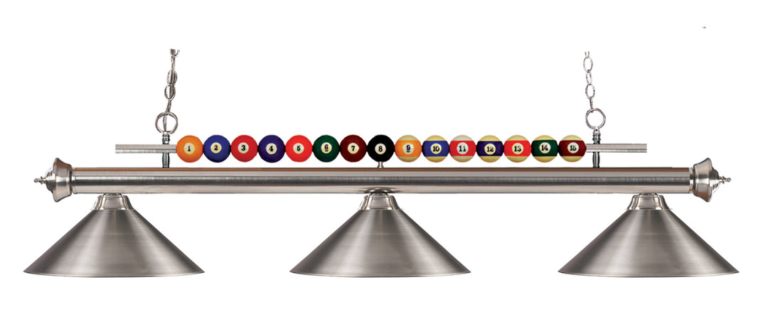 Z-Lite Shark 170BN-MBN Pendant Light - Brushed Nickel