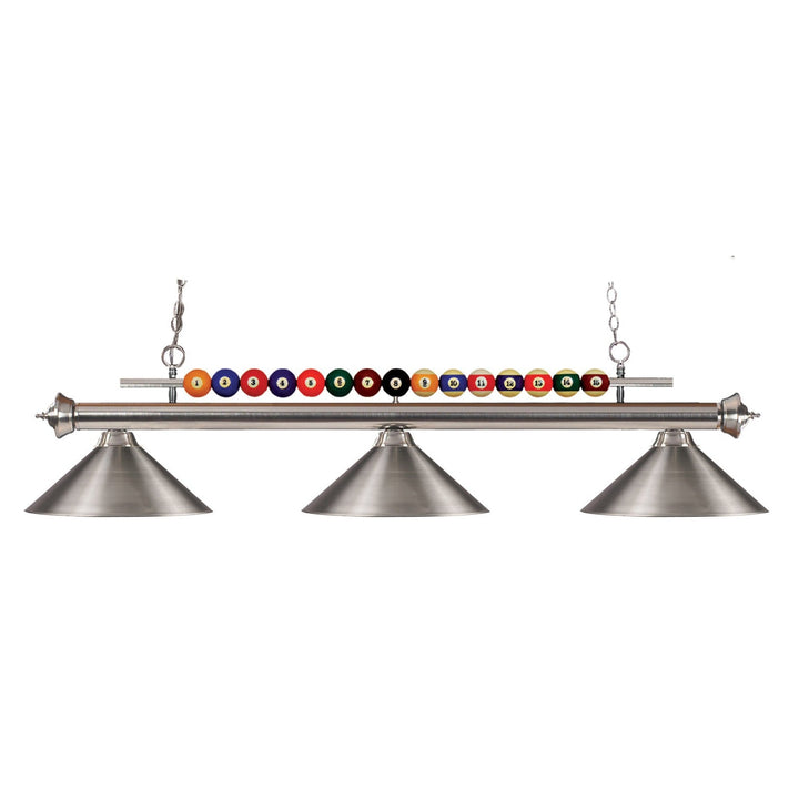 Z-Lite Shark 170BN-MBN Pendant Light - Brushed Nickel
