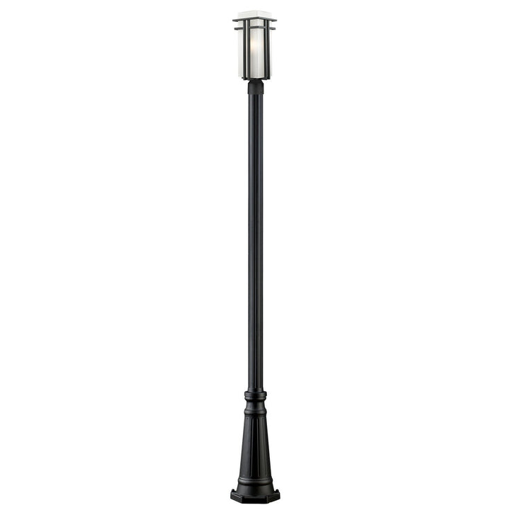 Z-Lite Lighting 549PHBR-519P-BK Modern Abbey Outdoor Black
