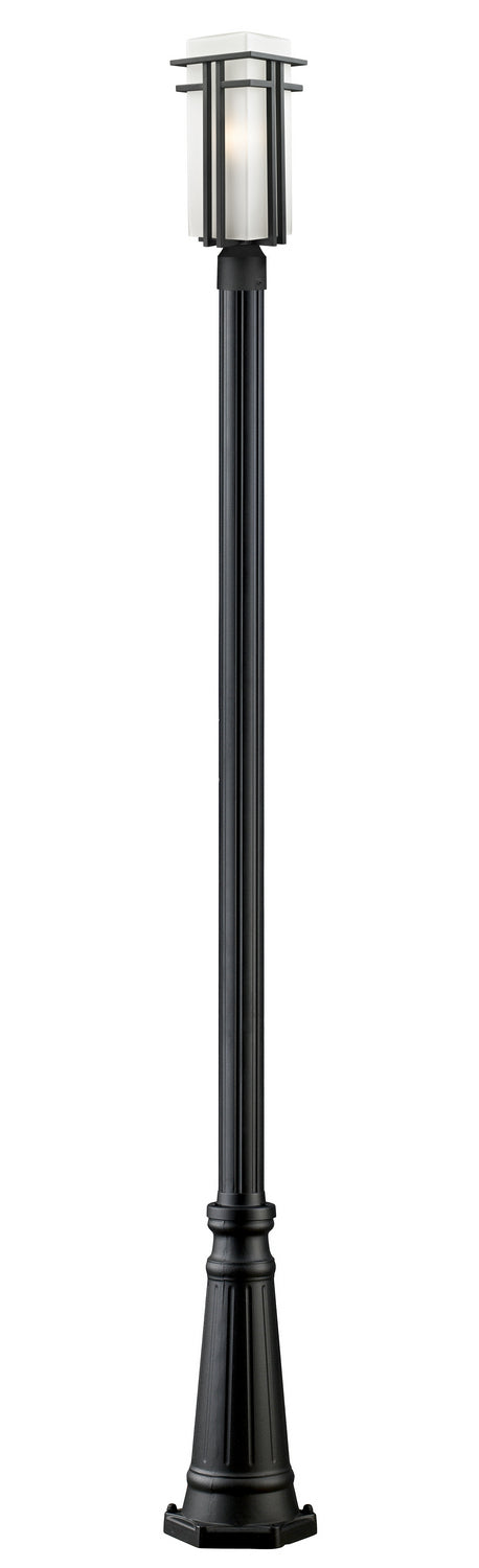 Z-Lite Lighting 549PHBR-519P-BK Modern Abbey Outdoor Black