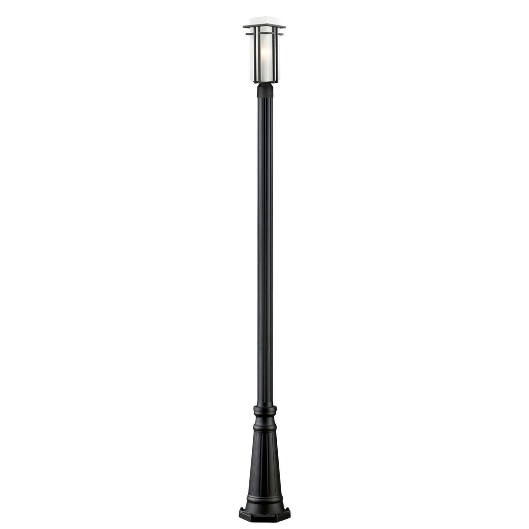 Z-Lite Lighting 549PHMR-519P-BK Modern Abbey Outdoor Black