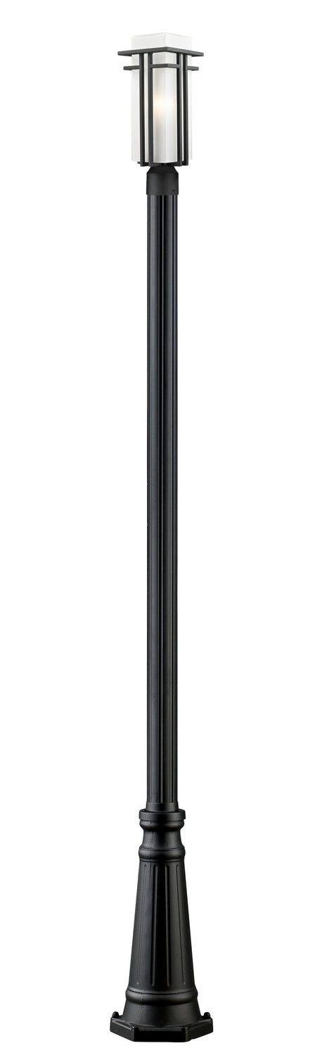 Z-Lite Lighting 549PHMR-519P-BK Modern Abbey Outdoor Black