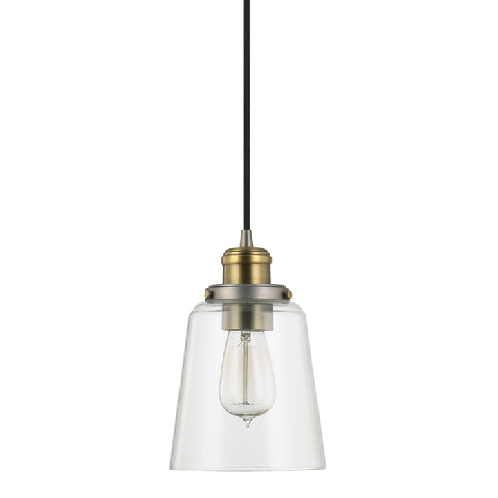Capital Fallon 3718GA-135 Pendant Light - Graphite and Aged Brass