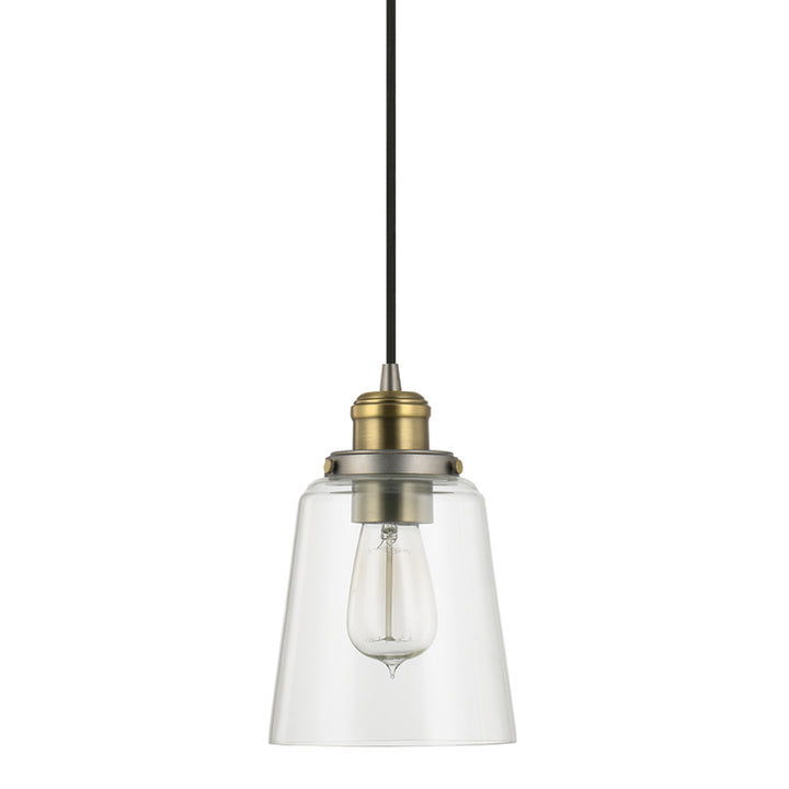 Capital Fallon 3718GA-135 Pendant Light - Graphite and Aged Brass